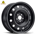 17x7 Inch 5 Lugs 114.3mm Black Snow Wheels